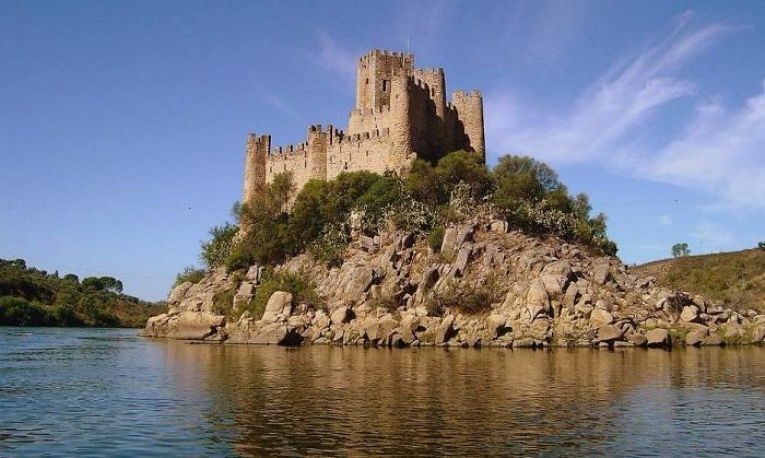 Castle Of Almourol, Portugal