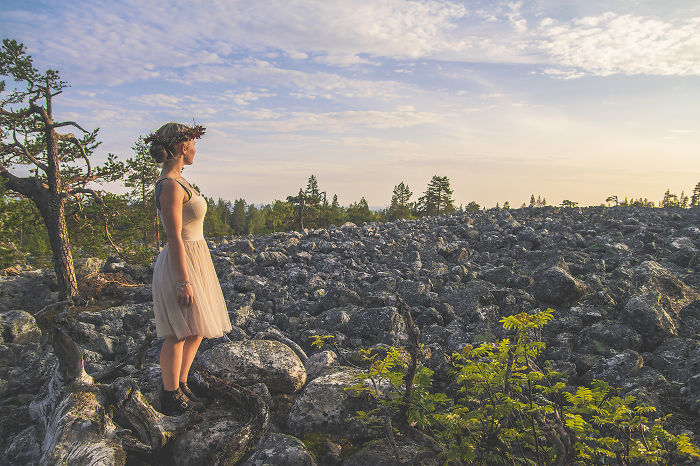 Shore Stone Field, Louevaara, Finland. Photographer Juuso Voutilainen