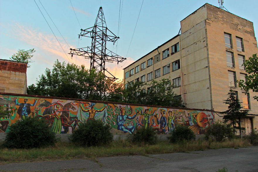 Soviet Street Art - Mosaic Murals In Streets Of Georgia