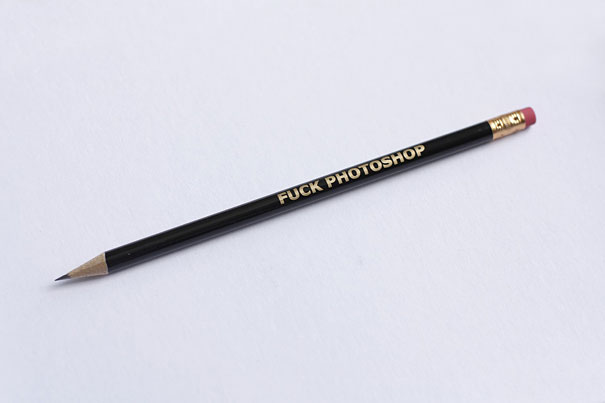 F-ck Photoshop: The Pencil For the Purist