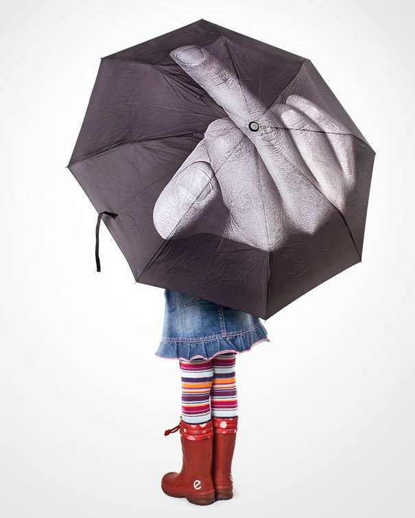 F*** You Rain Umbrella[Pic]