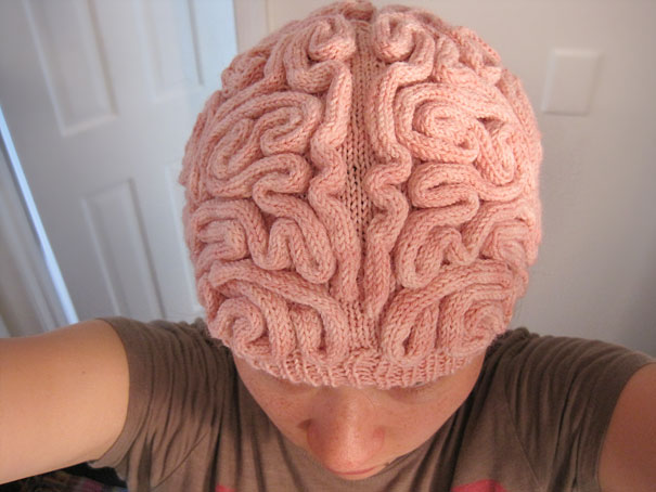 Brain Hat by Alana Noritake 