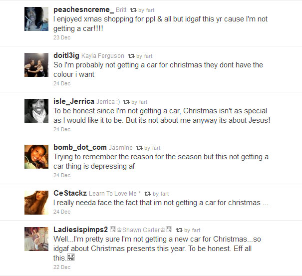 Worst Twitter Complaints About Christmas Gifts