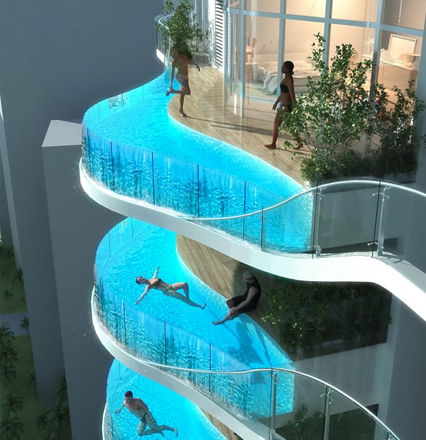 Balcony Pools in Mumbai