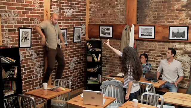 Telekinetic Coffee Shop Prank Shocks Unsuspecting Visitors