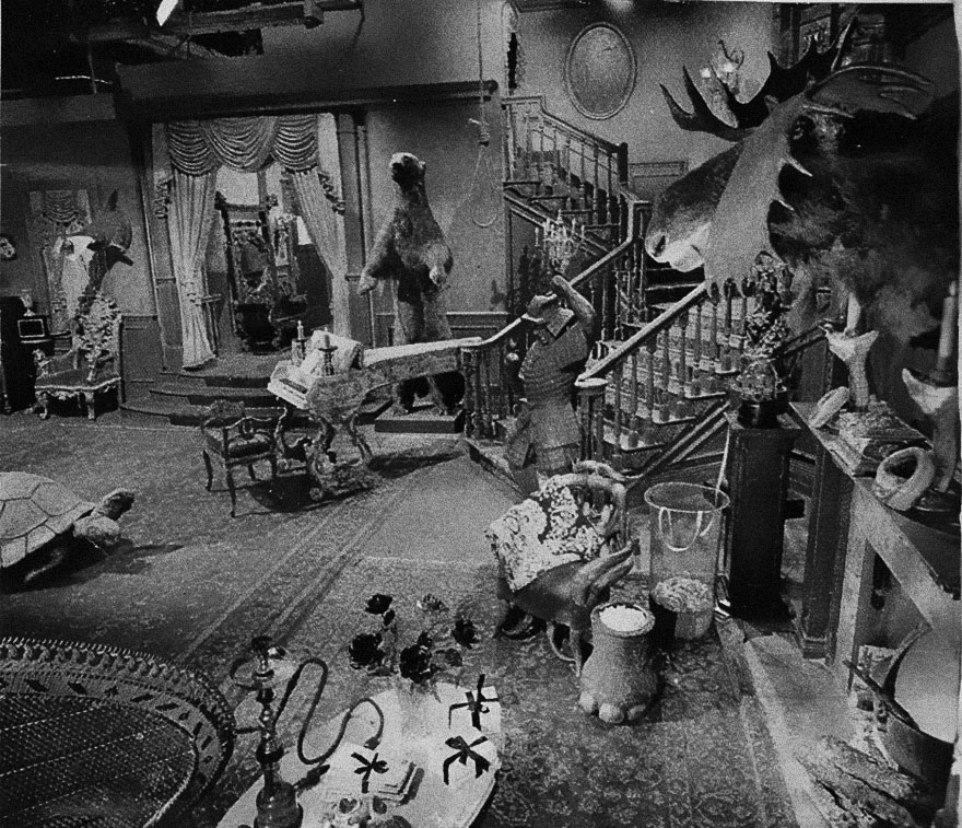 The Addams Family’s Living Room Was Actually Pink!