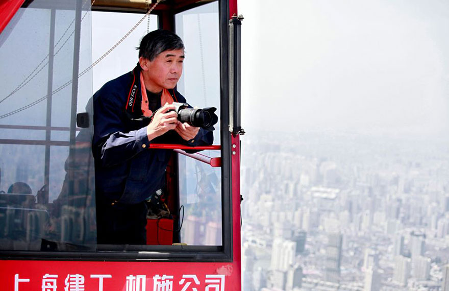 Crane Operator Takes Breathtaking Photos of Shanghai From 2,000 Feet High