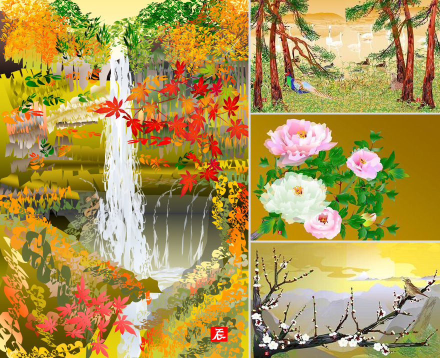 73-Year-Old Man Creates Magnificent Paintings Using Nothing But Excel