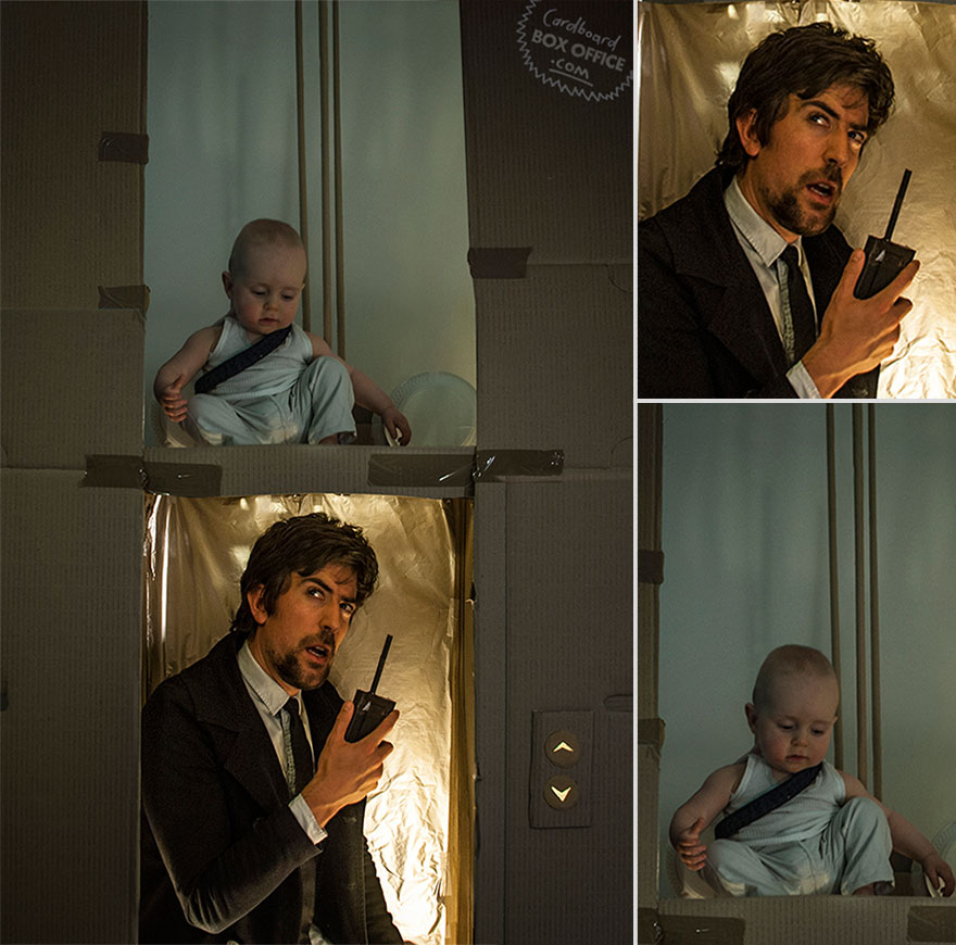 Creative Parents Re-Enact Famous Movie Scenes Starring Their Baby Son