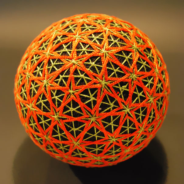 A 92-Year-Old Grandmother Creates A Spectacular Collection Of Embroidered Temari Spheres