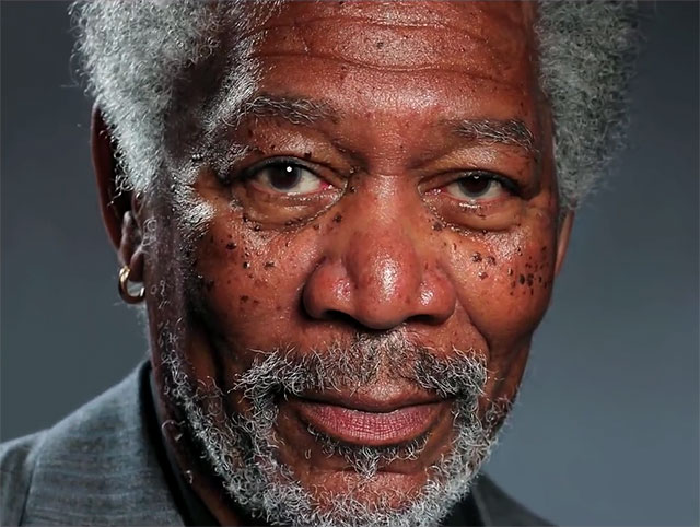 This Picture Of Morgan Freeman Is The Most Realistic Finger