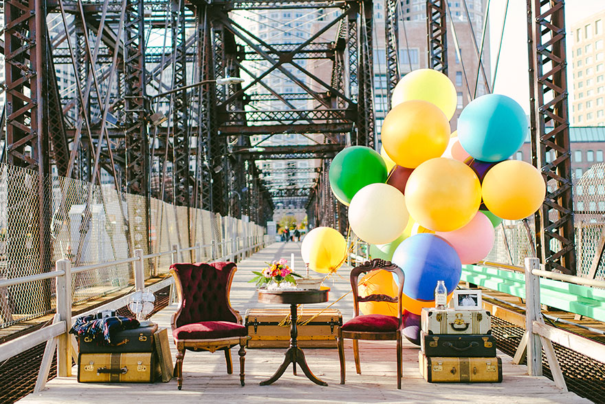 Couple Celebrates Their 61st Anniversary With "Up" Inspired Photoshoot