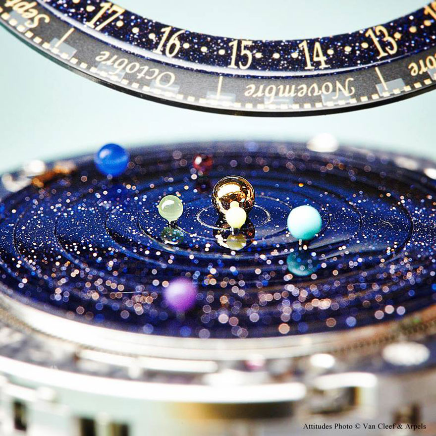 This Astronomical Watch Accurately Shows The Solar System’s Movements On Your Wrist