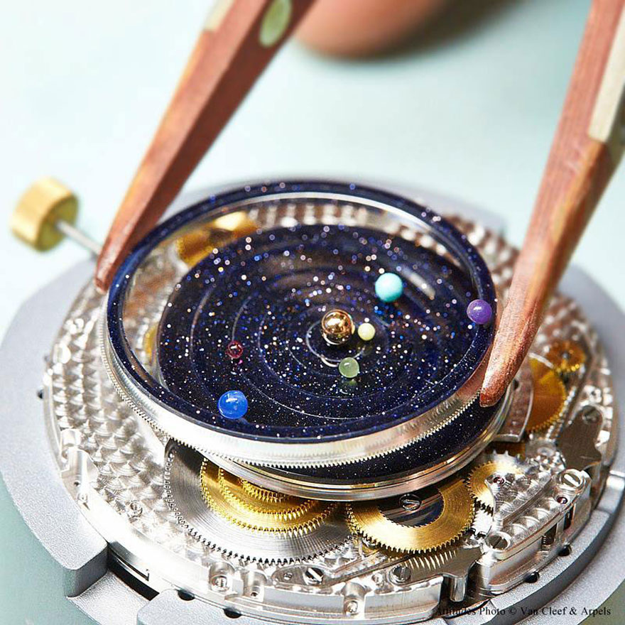 This Astronomical Watch Accurately Shows The Solar System’s Movements On Your Wrist