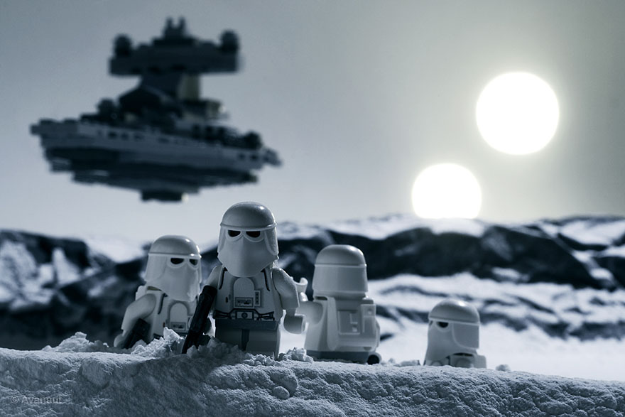 15 Epic Movie Scenes Recreated With LEGOs And Baking Soda