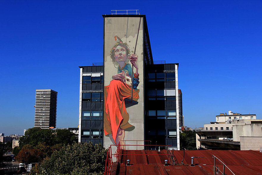 Stunning Murals By "Etam Cru" Turn Boring Buildings Into Works Of Art
