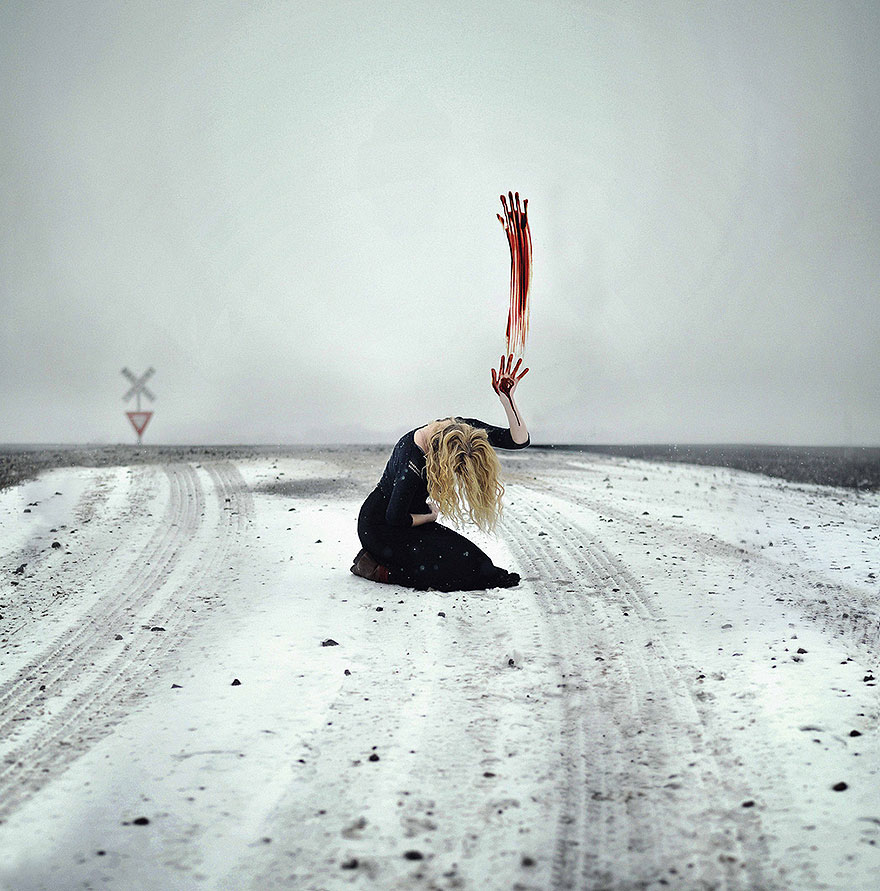 Powerful and Surreal Self Portraits by 20-Year-Old Rachel Baran