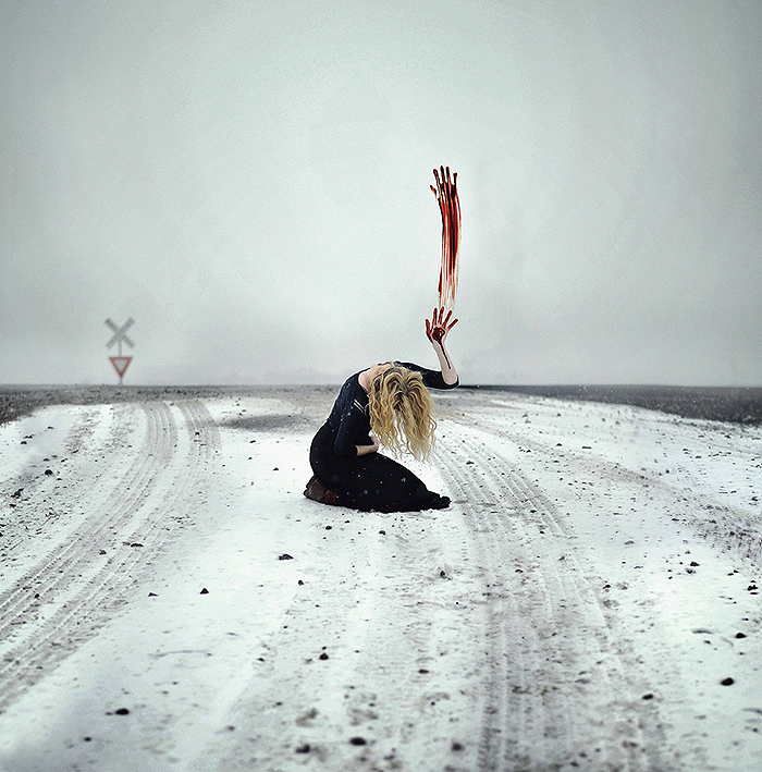Powerful and Surreal Self Portraits by 20-Year-Old Rachel Baran