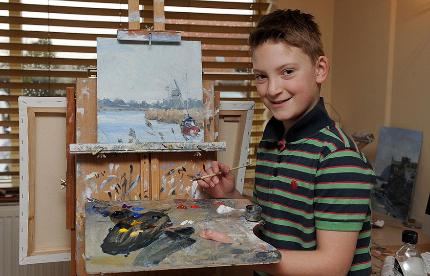11-Year-Old "Mini-Monet" Sells His Paintings For Almost $2.5m (QUIZ: Monet or 11-Year Old Boy?)