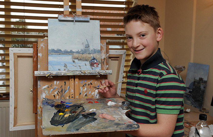 11-Year-Old “Mini-Monet” Sells His Paintings For Almost $2.5m (QUIZ: Monet or 11-Year Old Boy?)