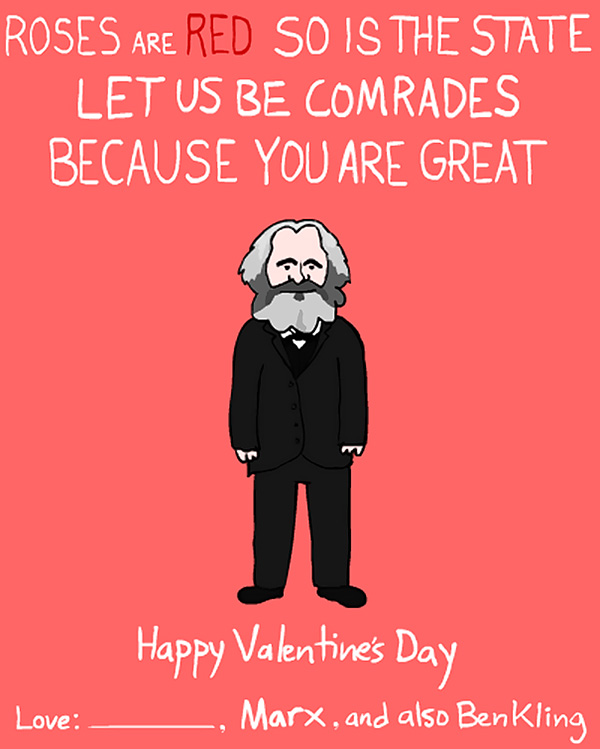 Dictator and Famous People Valentine Day Cards by Ben Kling | Bored Panda
