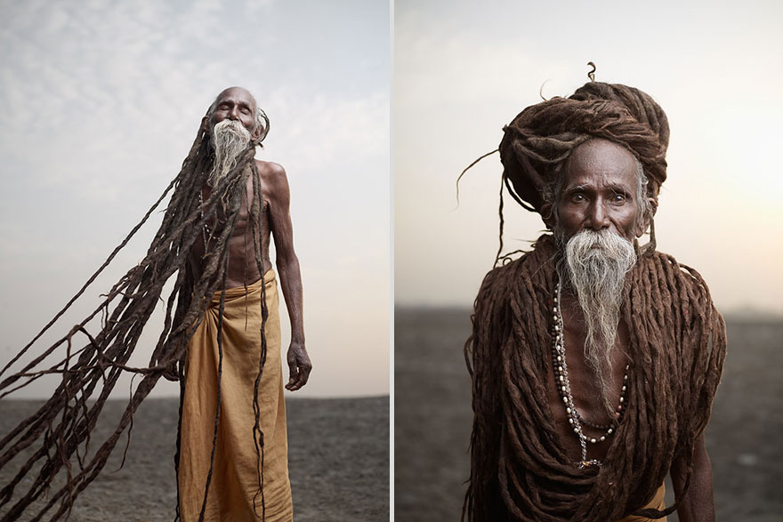 India's Holy Men In Powerful Portraits By New York-Based Photographer Joey L