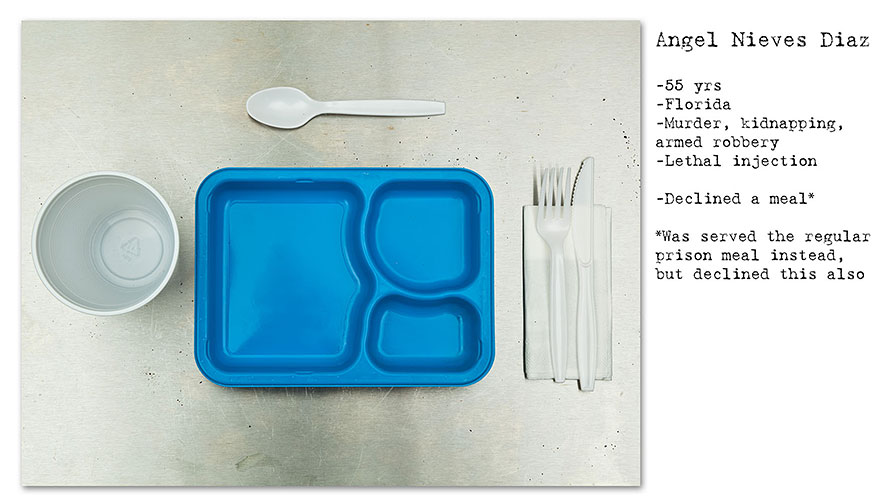 The Last Meals Of Death-Row Inmates Photographed by Henry Hargreaves