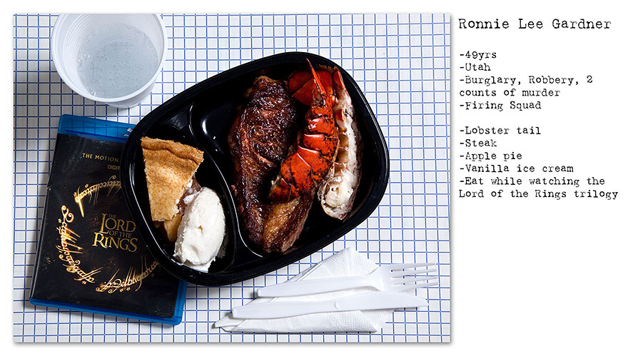 The Last Meals Of Death-Row Inmates Photographed by Henry Hargreaves