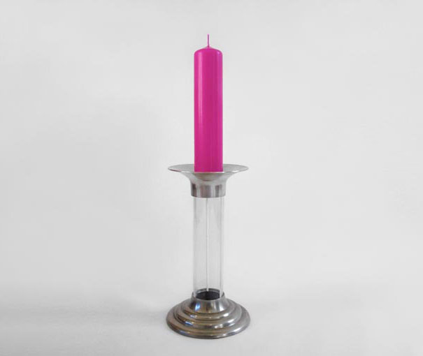 This Clever Candle Holder Can Make Your Candle Last At Least Twice As Long