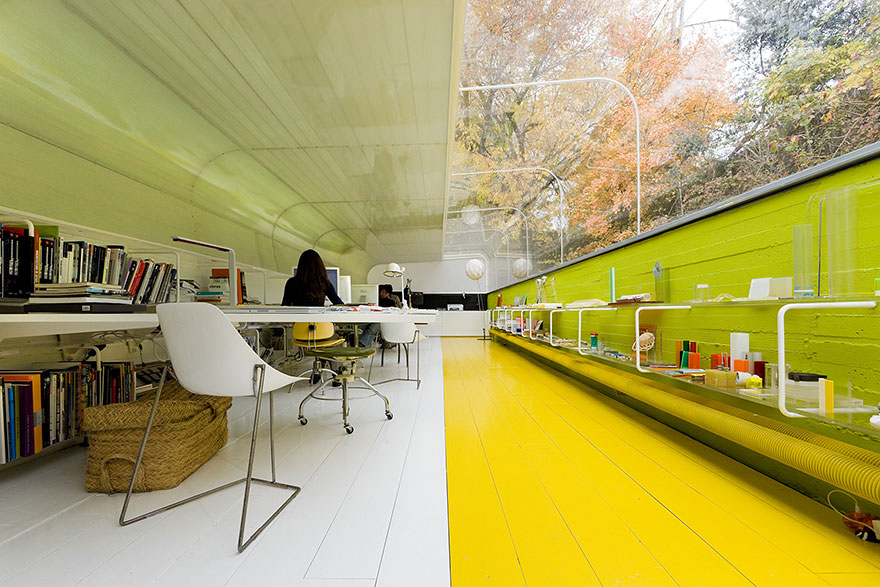 Office In Madrid Lets Employees Feel Like They're Working in the Woods