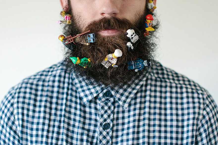 Will It Beard: Guy Puts Household Objects In His Beard