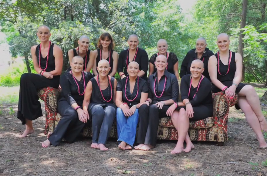 When She Was Diagnosed With Breast Cancer, Her Friends Decided To Do A Photoshoot. Here's What Happened: