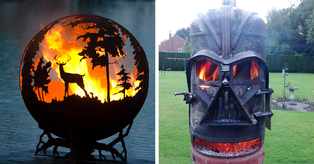 12+ Beautiful Metal Firepits That Are Works Of Art | Bored ...