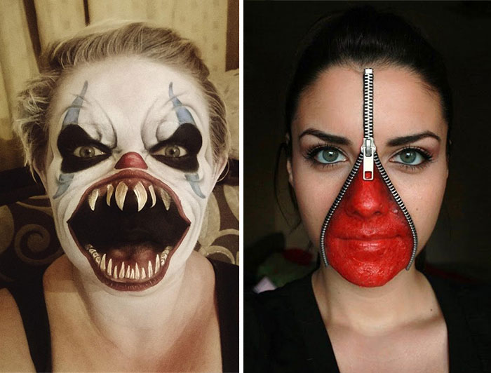 260 Of The Creepiest Halloween Makeup Ideas