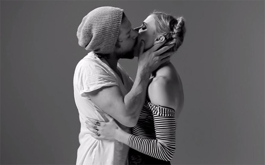 First Kiss: 20 Complete Strangers Asked To Kiss Each Other (VIDEO)
