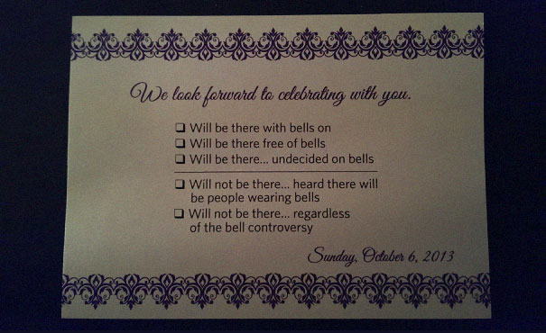 9 Hilarious Wedding Invitations That Simply Can't Be Ignored
