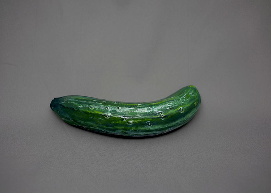 Artist Uses Paint To Disguise Foods As Other Products