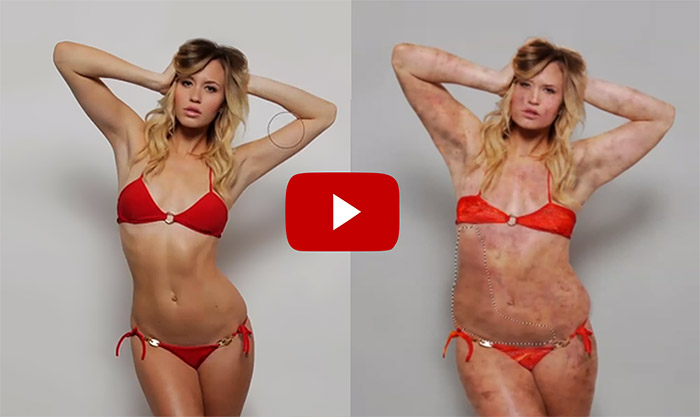 Model Gets Un-Photoshopped (You Won’t Believe What She Actually Looks Like)
