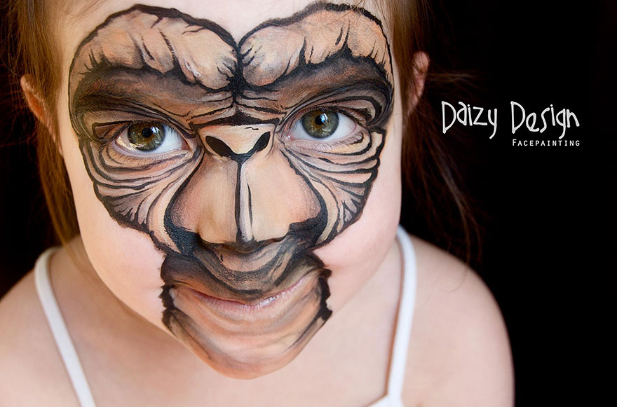 New Zealand-Based Artist Turns Her Kids' Faces Into Fantasy Creatures