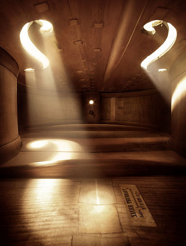 Musical Instruments Photographed From Inside