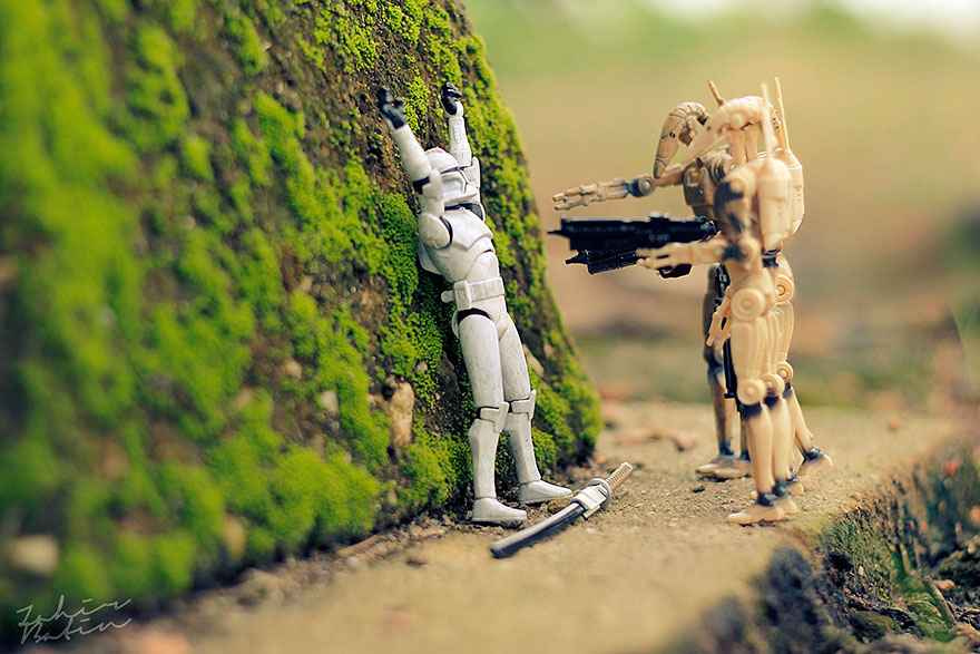 Miniature Star Wars Adventures By Zahir Batin
