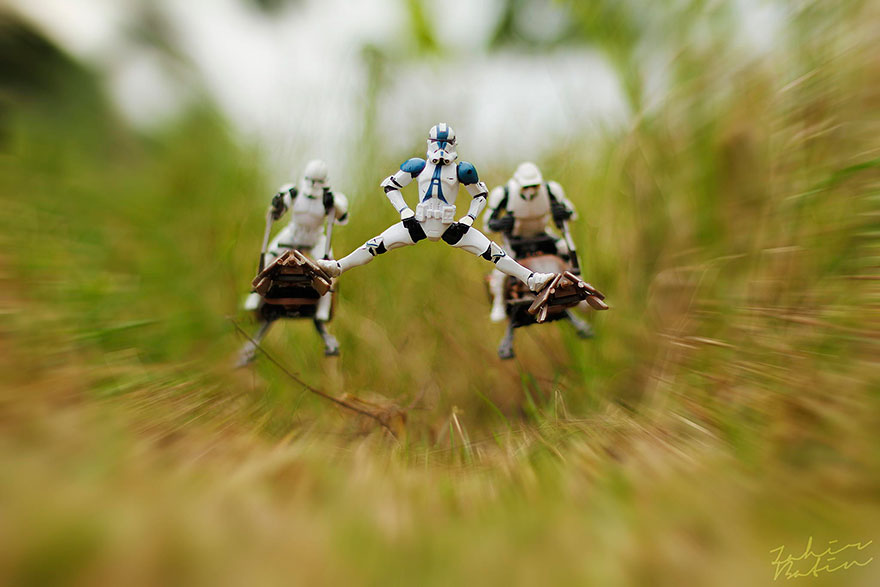 Miniature Star Wars Adventures By Zahir Batin