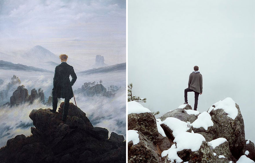 20 Modern Remakes Of Famous Paintings
