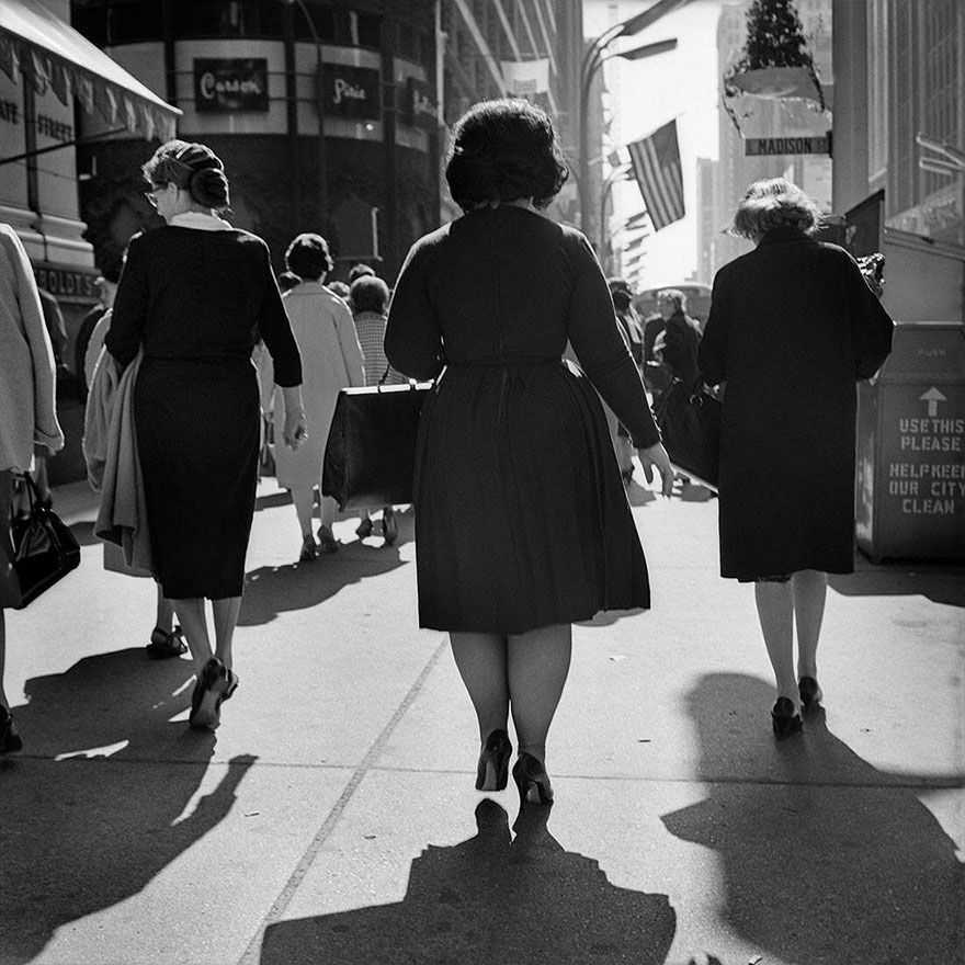 The Nearly Lost 1950s Street Photos of NYC And Chicago by Vivian Maier Were Discovered Only After Her Death