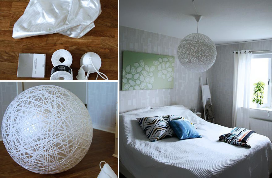 21 DIY Lamps & Chandeliers You Can Create From Everyday Objects