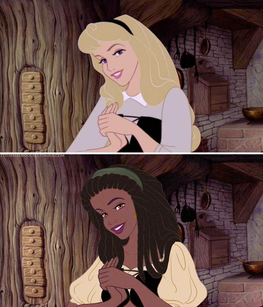 disney-princess-reimagined-different-race-let-there-be-doodles-2