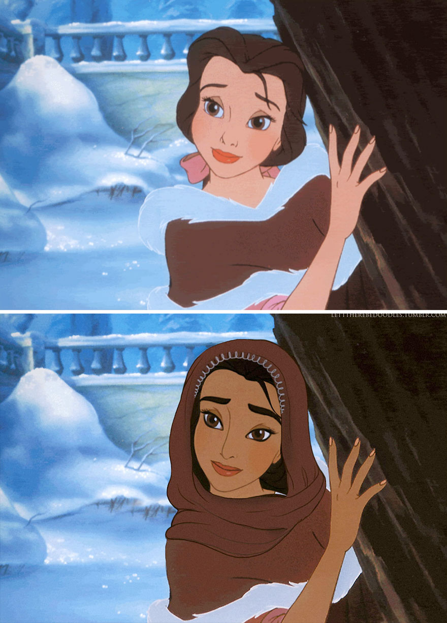 disney-princess-reimagined-different-race-let-there-be-doodles-3