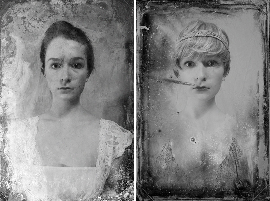 16-Year-Old Travels Through Time Portraying How She Would Have Looked From The 1920s To 2010s