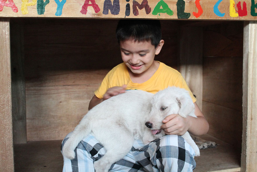 9-Year-Old Boy Created A No-Kill Animal Shelter In His Garage