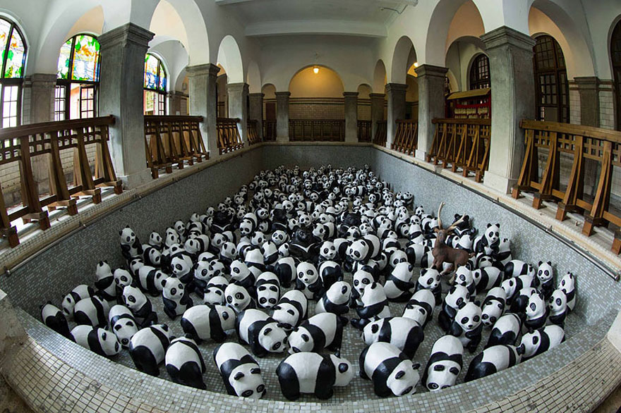 Each Paper Panda Represents One Of Only 1,600 Left In The Wild